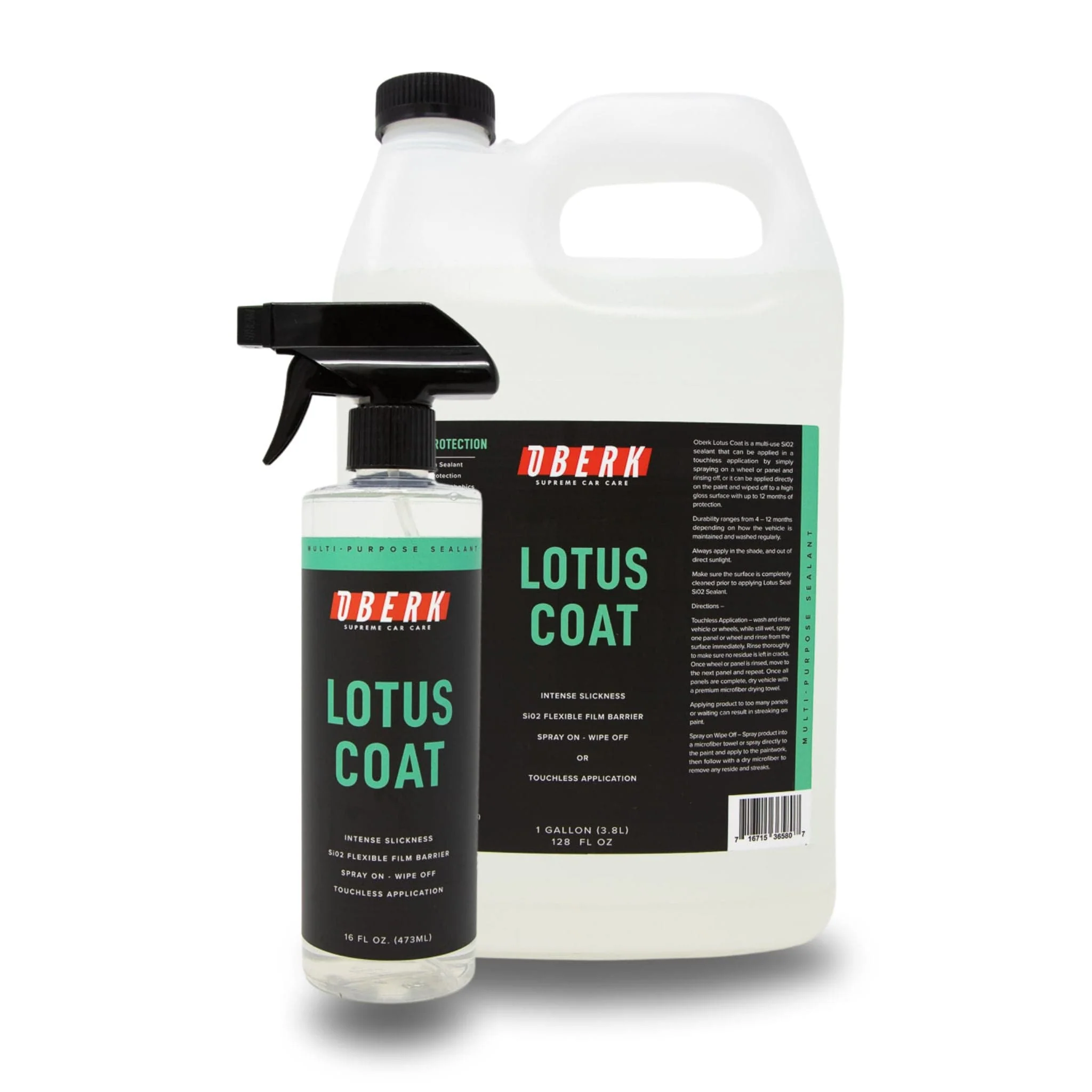 Oberk Lotus Coat Si02 Spray Sealantの商品画像