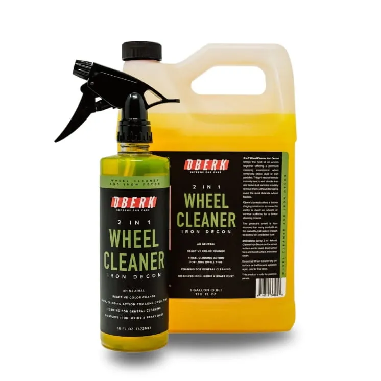 2 in 1 Wheel Cleaner and Iron Remover